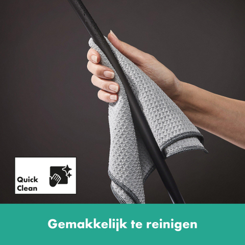 Hansgrohe Isiflex doucheslang - 160cm - mat zwart SW297293