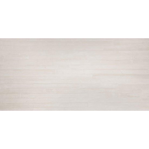 Vtwonen Tegels Raw Decor-strip - 80x160cm - 9.5mm - gerectificeerd - White SW670155