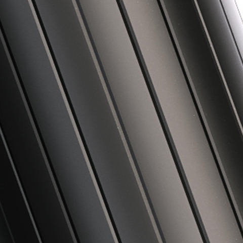 BRAUER Stripe Robinet de lavabo - apparent - bec courbé - noir mat SW1435184