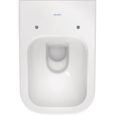 Duravit Happy D.2 Wandcloset - diepspoel - rimless - met verdekte bevestiging - 36.5x54cm - wit SW54346