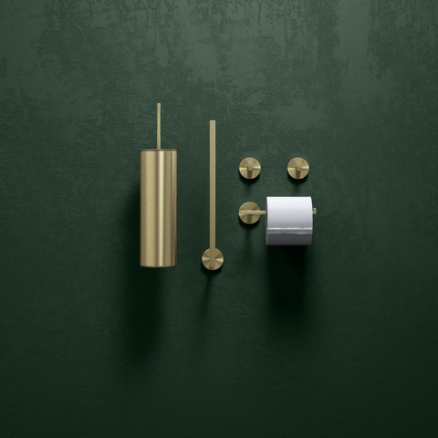 Clou Flat set à 2 kledinghaken goud geborsteld PVD SW799392