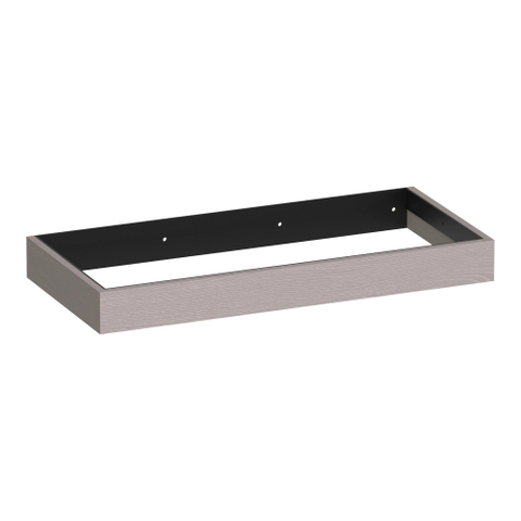 BRAUER Amaze meuble sous-lavabo 100 avec support de fixation intégré Timber Greige SW1211042