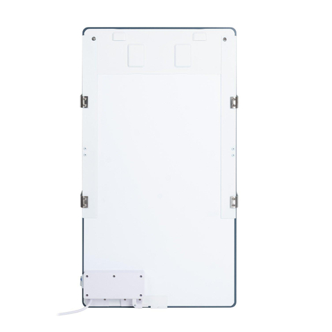 Eurom Sani 400 Comfort Infraroodpaneel badkamer 83.5x48.1cm Wifi 400watt Glas Wit OUTLETSTORE STORE44267