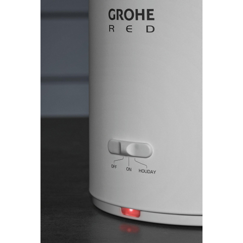 GROHE chaudière rouge - 21x49.1cm - Lsize - 7 litres - blanc mat SW157166