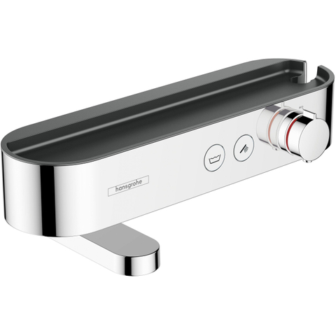 Hansgrohe Showertablet select Pulsify - select bad - thermostaat - met showertablet - 40cm - hoogglans chroom SW651028