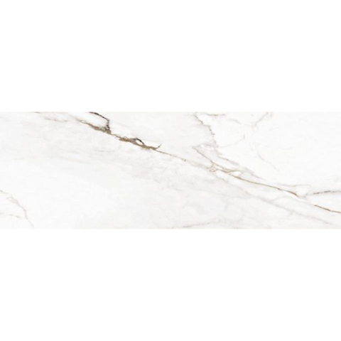 SAMPLE Ceralto Verano Mosaic Wandtegel 33x100cm 7mm gerectificeerd witte scherf Torano SW976566