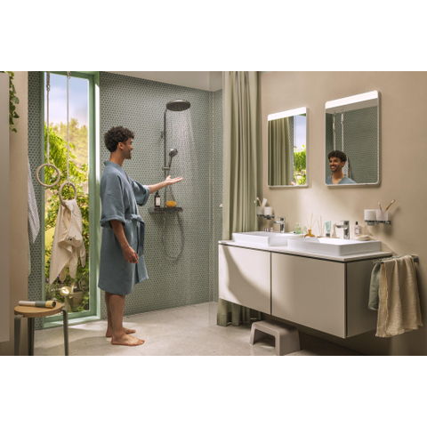 Hansgrohe Activera S colonne de douche - 24cm - ecosmart+ - chromé SW1566649