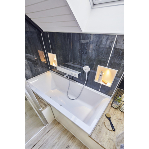 Hansgrohe Raindance Select E - select - 120 - 3jet - handdouche - wit chroom 0450922