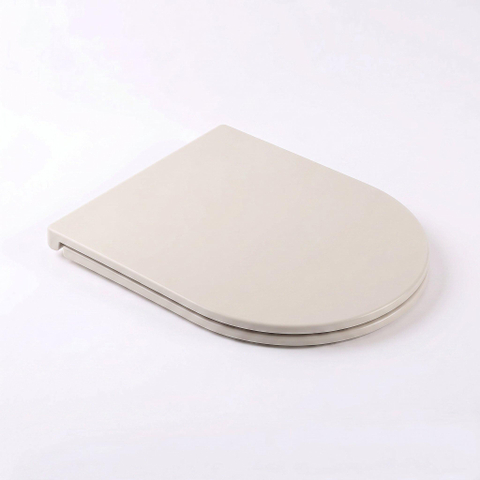 QeramiQ Dely Plus zitting - softclose - quickrelease - slim - linnen SW1529293