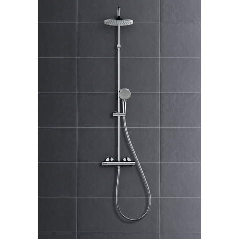 Hansgrohe vernis blend tuyau de douche avec thermostat chromé SW647130
