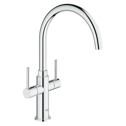 Grohe Ambi Keukenkraan - hoog - chroom 0437919