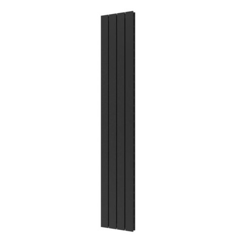 Plieger Cavallino Retto radiateur design vertical double raccordement central 1800x298mm 817W noir graphite (black graphite) 7253030