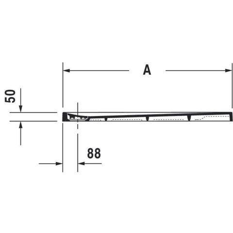 Duravit Stonetto receveur de douche 90x90cm anthracite SW88818