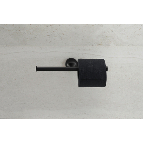 Duravit Starck T Toiletrolhouder - dubbel - zonder klep - mat zwart SW297075