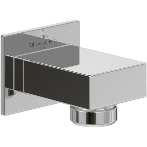 Villeroy & Boch Universal Showers WandaansluitBocht - voor wandmontage Hoekig - hoogglans chroom SW995542