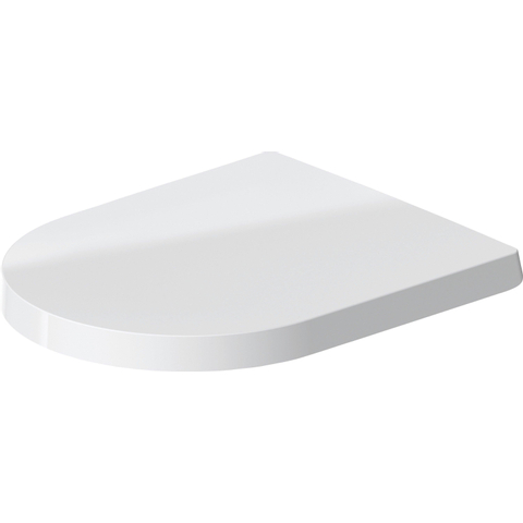 Duravit Me by Starck Lunette cuvette avec couvercle amortisseur Blanc mat SW297031