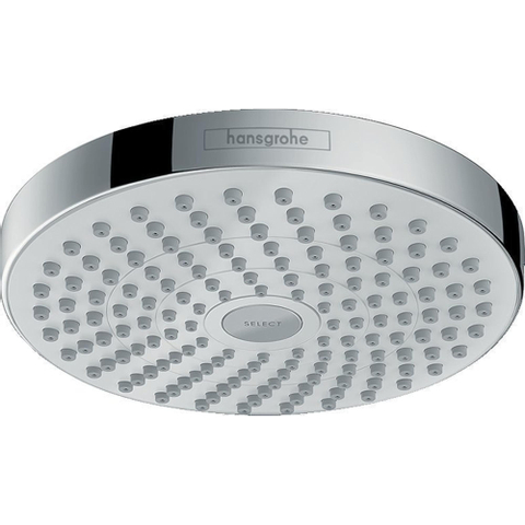 Hansgrohe Croma select s Hoofddouche S - 180 - 2jet straalhoek verstelbaar wit/chroom - wit chroom 0605486