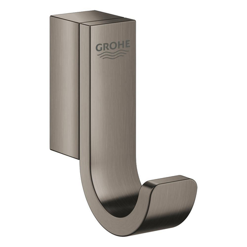 Grohe Selection Handdoekhaak - enkel - brushed hard graphite (antraciet) SW444311