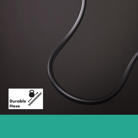 Hansgrohe Isiflex doucheslang - 160cm - mat zwart SW297293