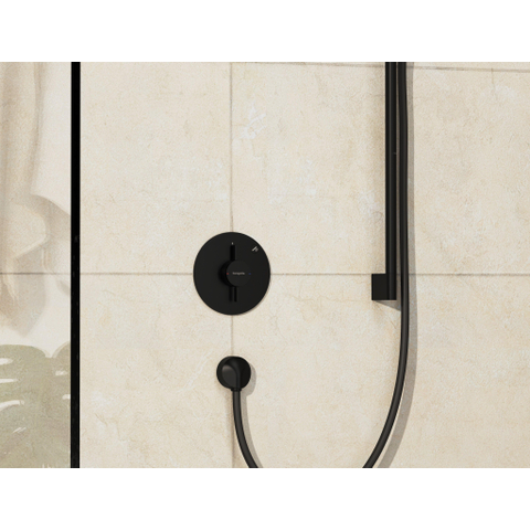 Hansgrohe DuoTurn S Inbouw mengkraan - voor 1 functie - mat zwart SW918607