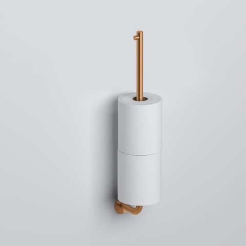 Clou Kaldur porte-rouleaux de réserve pour 3 pièces bronze brossé PVD SW917348
