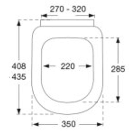 Pressalit 3 closetzitting softclose zwart 0753279