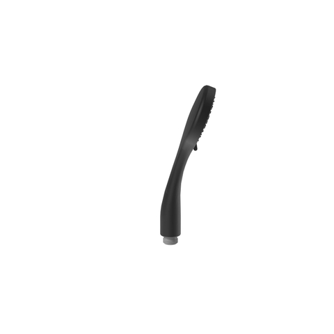 Nemo Spring Nero handdouche - 3 Jets - diameter 100mm - anti-kalk - rond - 10cm antikalk - mat zwart SW404914