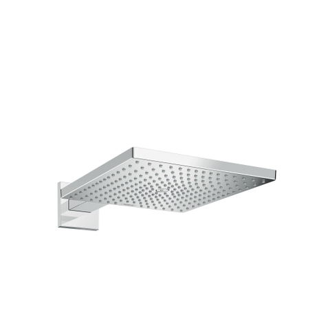 Hansgrohe Raindance e Square - hoofddouche E300 - 1jet - met douchearm 39cm - 30x30cm - hoogglans chroom SW157192