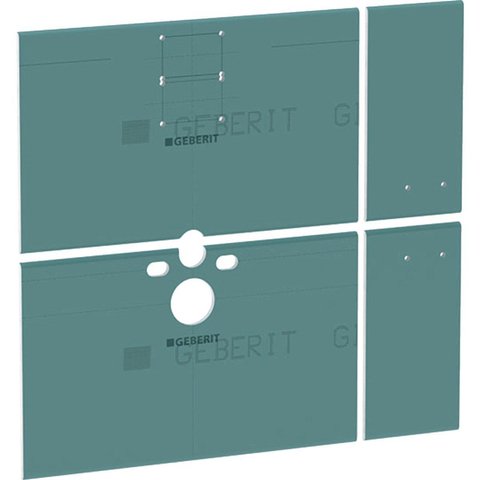 Geberit Gis easy plaque de plâtre pour module de WC avec commande par tablette. GA64510