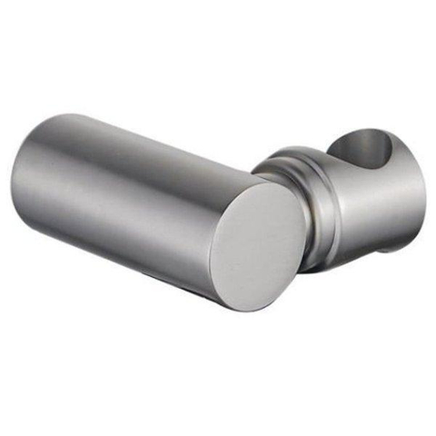 Fortifura Calvi Handdoucheset - diameter 12cm - rond - 3 straalsoorten - met houder - met anti twist - slang - 150cm - PVD - geborsteld RVS SW1159481