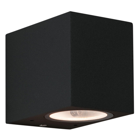 Astro Chios 80 Applique murale 8x6,8x9,2cm LED IP44 culot GU10 noir SW75544