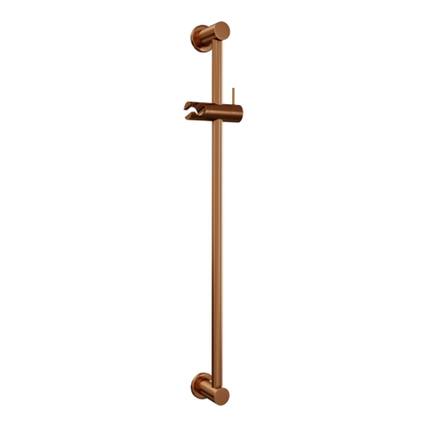 Robinet de baignoire à encastrer Brauer Copper Carving - barre de douche - 2 fonctions - 2 boutons avec relief - douchette ronde 3 positions - PVD - cuivre brossé SW1164714