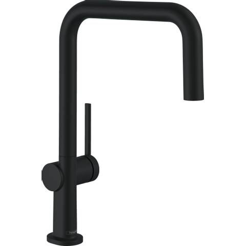 Hansgrohe Talis m54 Eengreeps keukenmengkraan U - 220 - ecosmart - mat zwart SW541816
