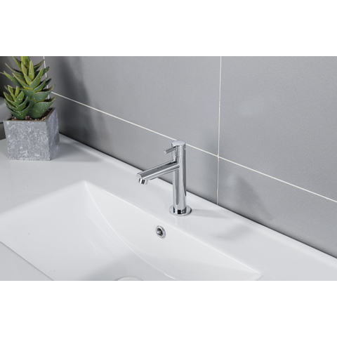 Fortifura Calvi Fonteinkraan - 15.4cm - opbouw - 1gats - hoogglans chroom SW696234