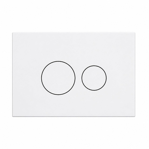 QeramiQ Dely Toiletset - inbouwreservoir Qeramiq Flush - slim zitting - kunststof glans witte bedieningsplaat - ronde knoppen - beige SW1578547