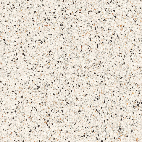 Terravito Damico Carreau de sol et de mur - 60x60cm - rectifié - terrazzo - mat Crème SW997375