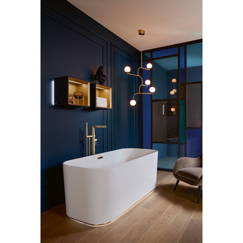 Villeroy & Boch Verve Douchette à main Ronde - Brushed Gold (or) SW974353