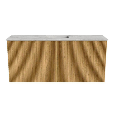 Mondiaz JOYA-DLUX 90cm toiletmeubel - kleur Oak - Wastafel FAYE positie Midden 1 kraangat kleur Glace. SW1422009