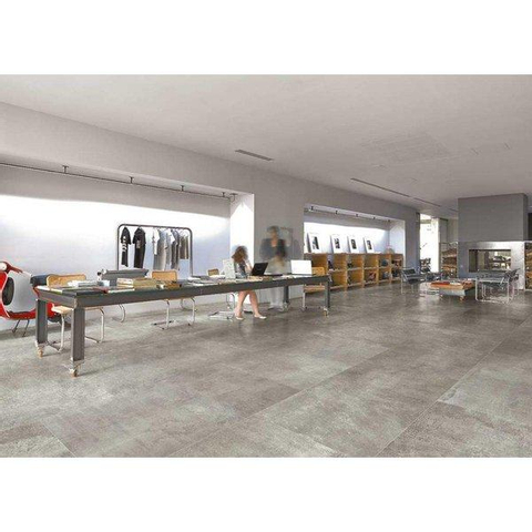 ÉCHANTILLON Ceralto Quinto Accent Carrelage sol et mur 80x80cm 10mm rectifié R10 grès cérame Dust SW976601