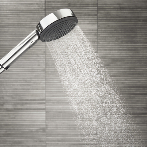 Hansgrohe Pulsify select s - handdouche 10.5cm - 3jet activation - ecosmart - hoogglans chroom SW651052