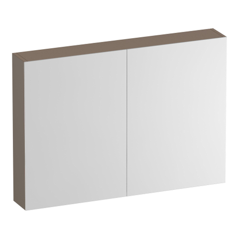 BRAUER Impress Deluxe spiegelkast – 99x70x15 cm – LED-verlichting – Mokka SW1198942