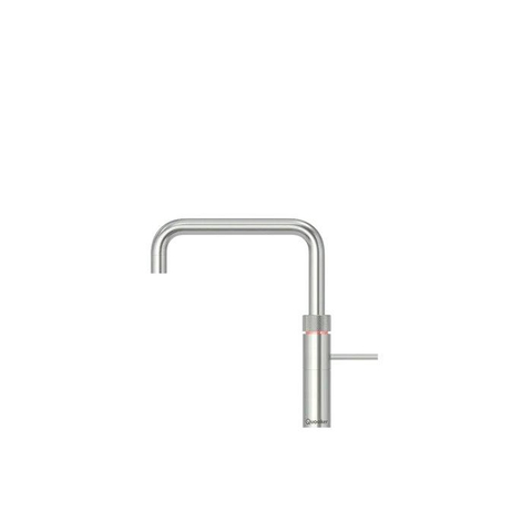 Quooker Fusion Square robinet à eau bouillante avec bec rotatif sans réservoir Inox SW299824
