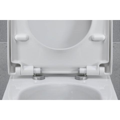 Duravit Universeel WC-zitting - 37.2x48.8x5.1cm - met softclose - met quickrelease Polypropyleen - wit 0314237