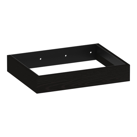 BRAUER Amaze meuble sous-lavabo 60 avec support de fixation intégré Timber Black SW1211157