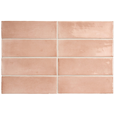 SAMPLE Terravito Ardeno Koko Voor wandtegel - 150x50cm - 8mm - Roze SW1221361