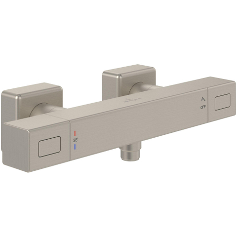 Villeroy & Boch Universal Taps & Fittings Douchethermostaat - voor douche Hoekig - Brushed Nickel (rvs) SW974074