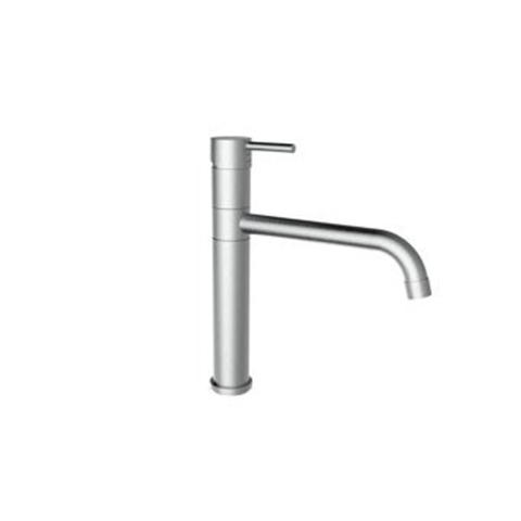 Plieger Napoli Robinet de cuisine 1 trou avec bec pivotant démarrage à froid acier inoxydable SW238022