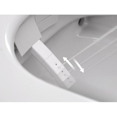 Rapotec RapoWash Bold WC lavant – siège chauffant & séchage à air chaud – blanc brillant SW797408