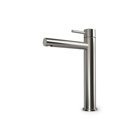 Hotbath Buddy Wastafelmengkraan - hoog model - geborsteld nikkel (RVS) SW1246238