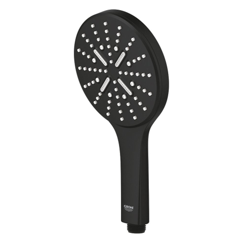 Grohe Rainshower SmartActive 130 Handdouche - 13diameter - 3 straalsoorten - phantom black (zwart) SW901446